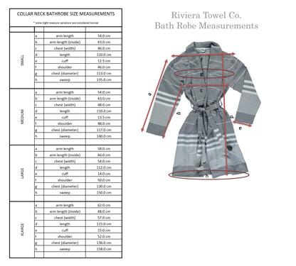 Essential Turkish Bathrobe - The Riviera Towel Company