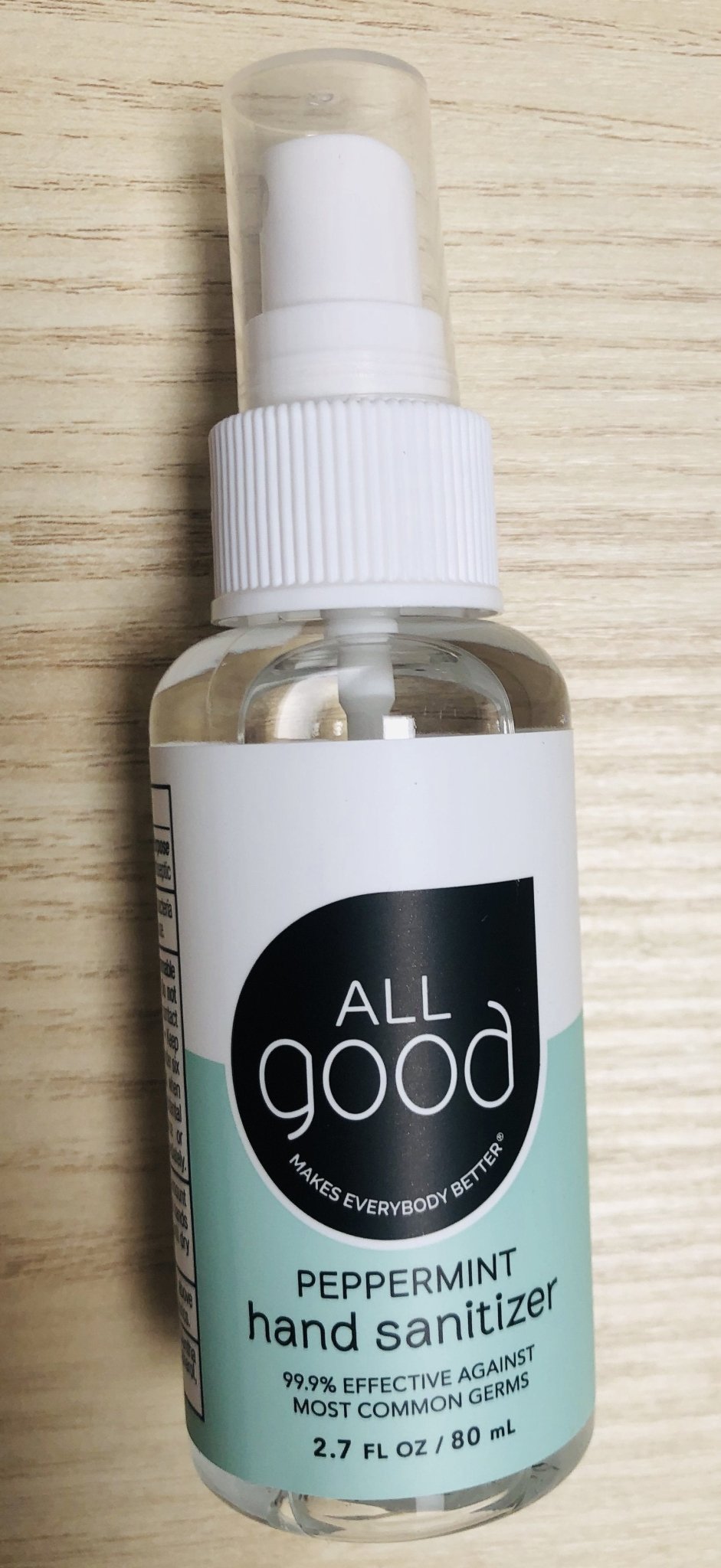 Hand Sanitizer Spray 2.7oz - Peppermint - The Riviera Towel Company
