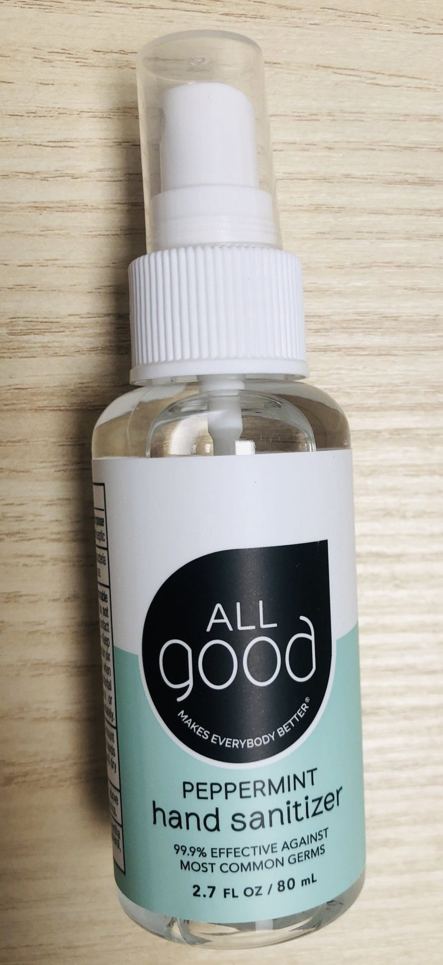 Hand Sanitizer Spray 2.7oz - Peppermint - The Riviera Towel Company