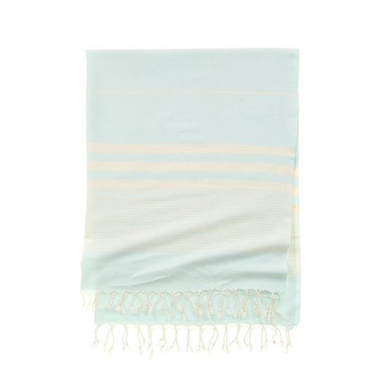 Ischia Turkish Beach Towel Soft Cotton Flat Weave Stylish Stripes – The ...