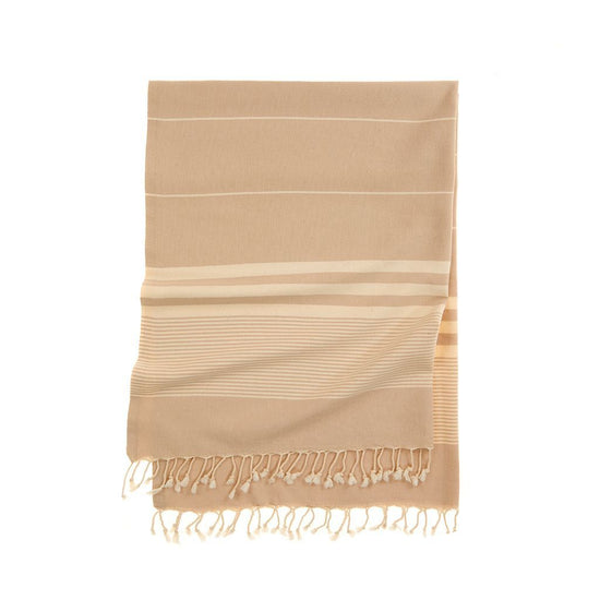 Ischia Turkish Beach Towel Soft Cotton Flat Weave Stylish Stripes – The ...