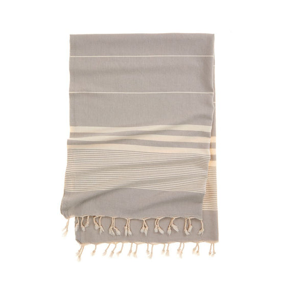 Ischia Turkish Beach Towel Soft Cotton Flat Weave Stylish Stripes