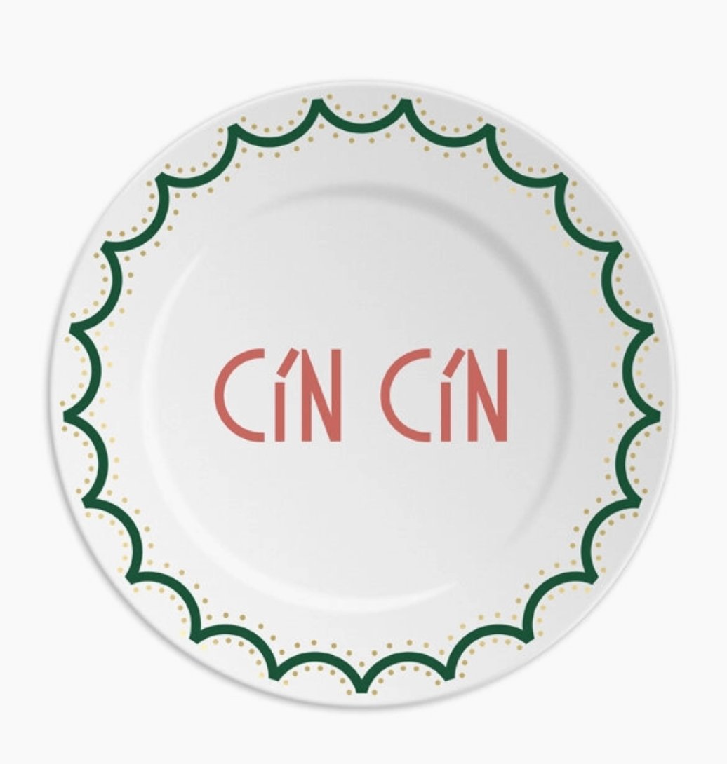 Italian Porcelain Plate - The Riviera Towel Company