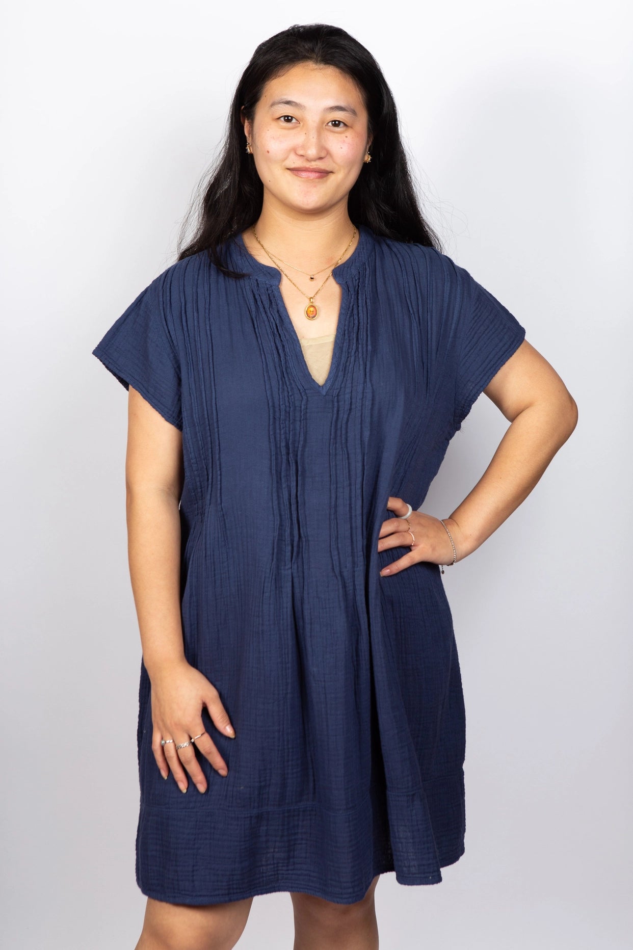 Pipa Cotton Gauze Dress - The Riviera Towel Company