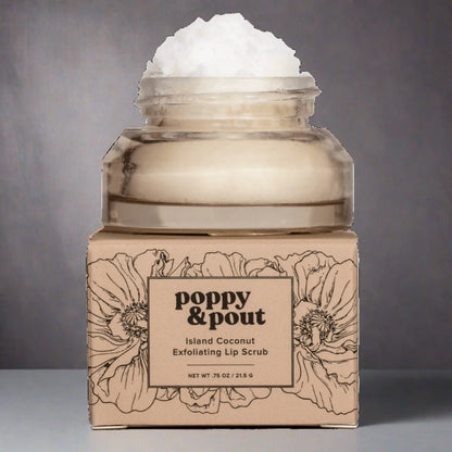 Poppy Lip Scrub - The Riviera Towel Company