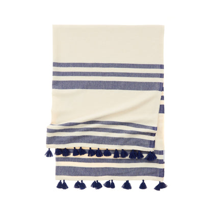 Portofino Tassel Towel - The Riviera Towel Company