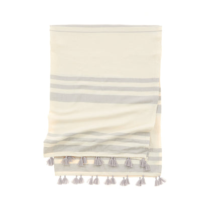 Portofino Tassel Towel - The Riviera Towel Company