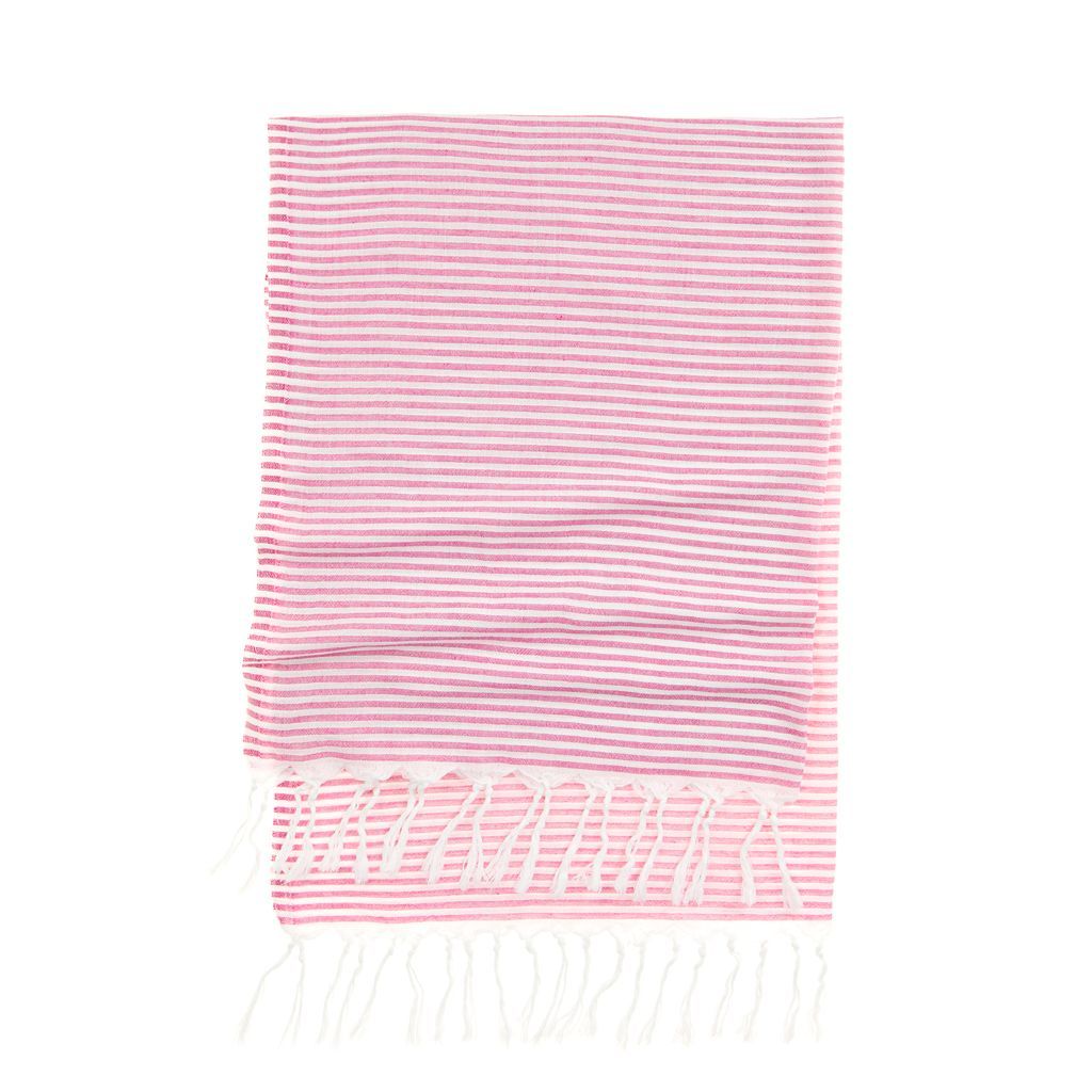 Santa Margherita Thin Turkish Beach Towel Soft Cotton Stylish Stripes ...