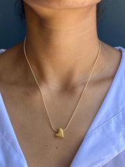 Sliding Heart Necklace - The Riviera Towel Company