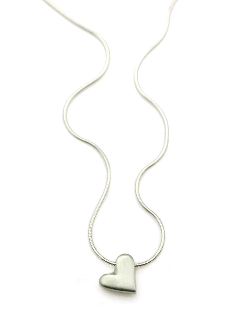 Sliding  Heart Necklace