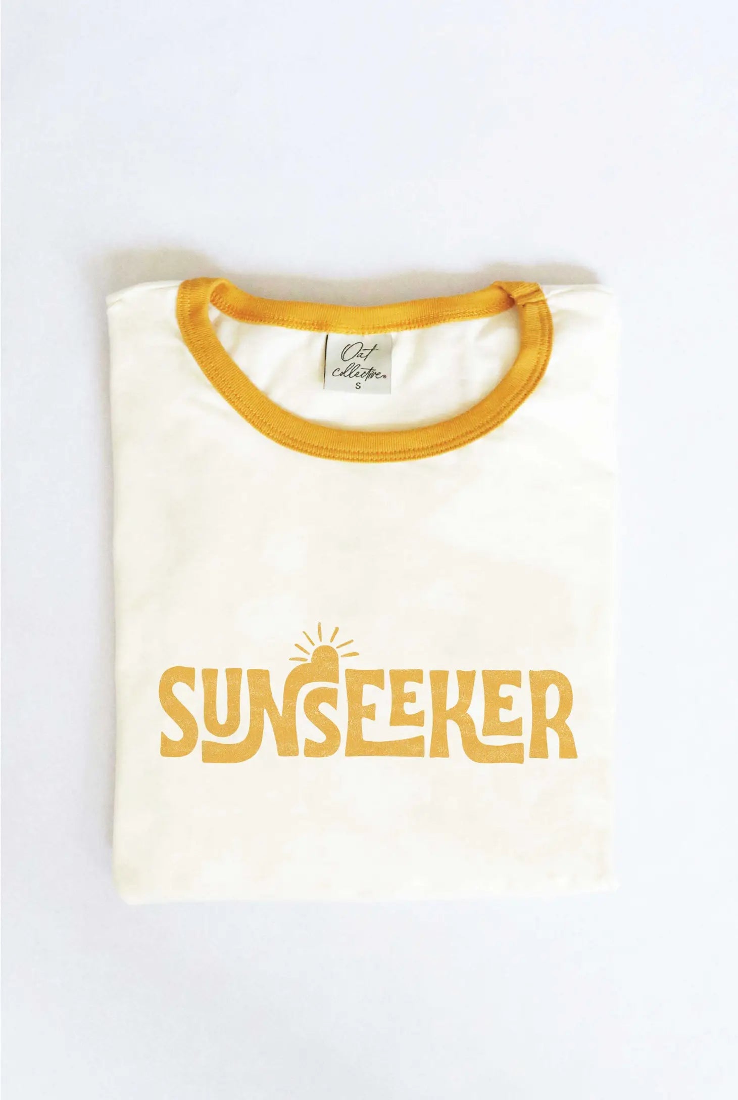 Sunseeker Ringer Graphic T-Shirt - The Riviera Towel Company
