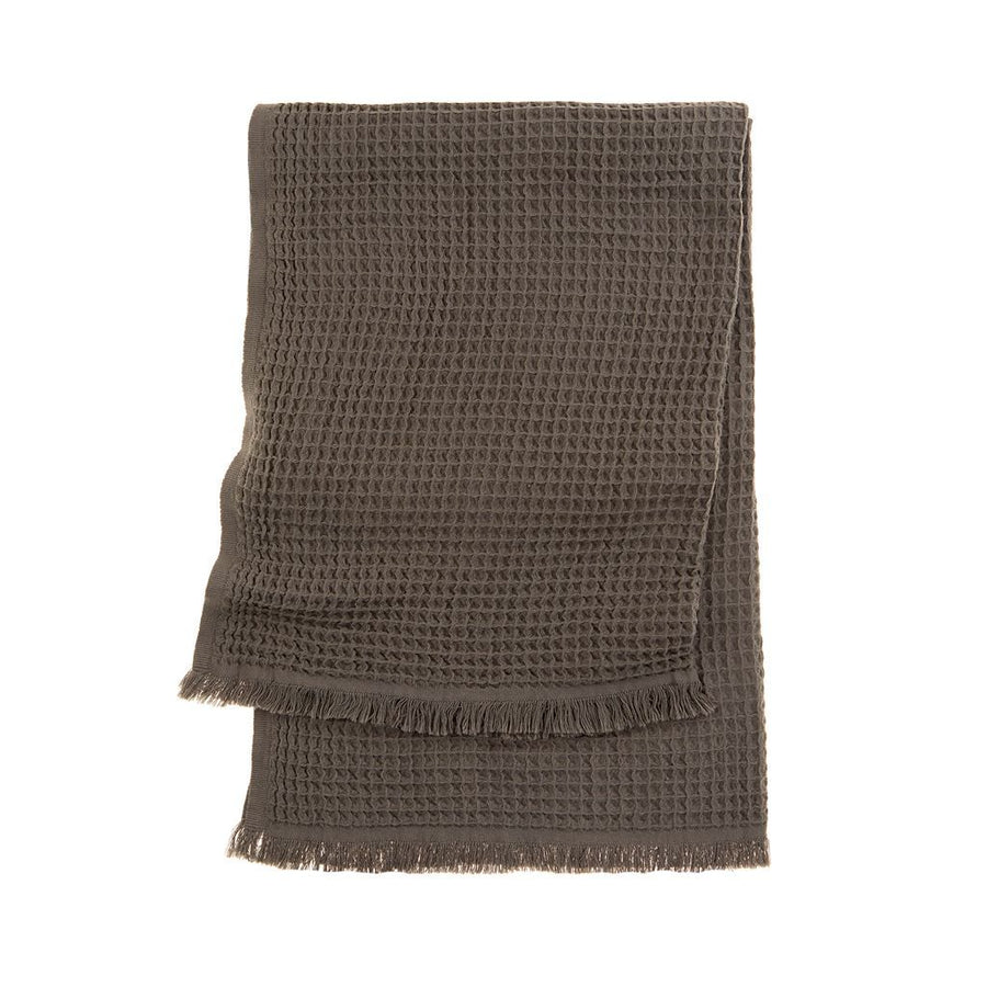 Turkish Cotton Waffle Towel - The Riviera Towel Company, styled