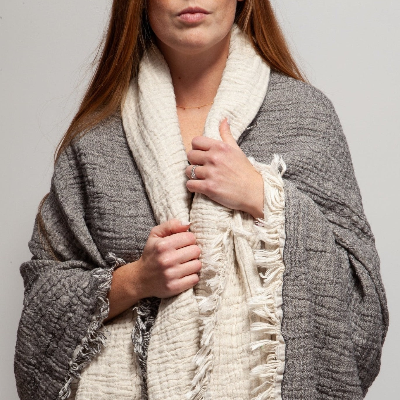 Umbria Throw Blanket - The Riviera Towel Company