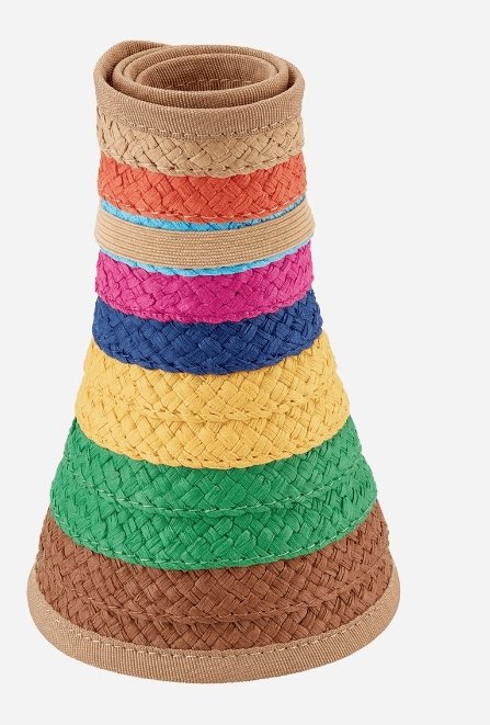 UPF 50 Packable Visor - The Riviera Towel Company