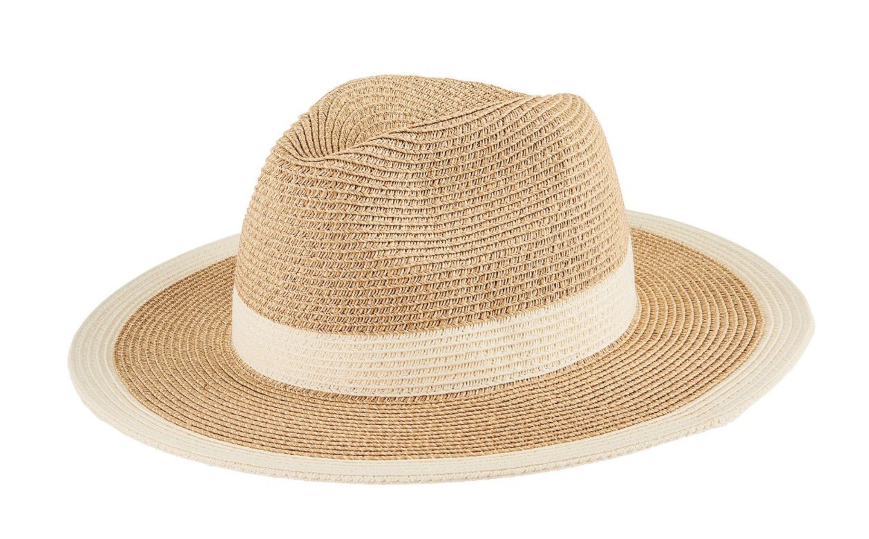 Water Repellent Fedora Stripe - The Riviera Towel Company
