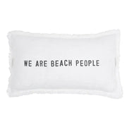 We Are Beach People Pillow - The Riviera Towel Company