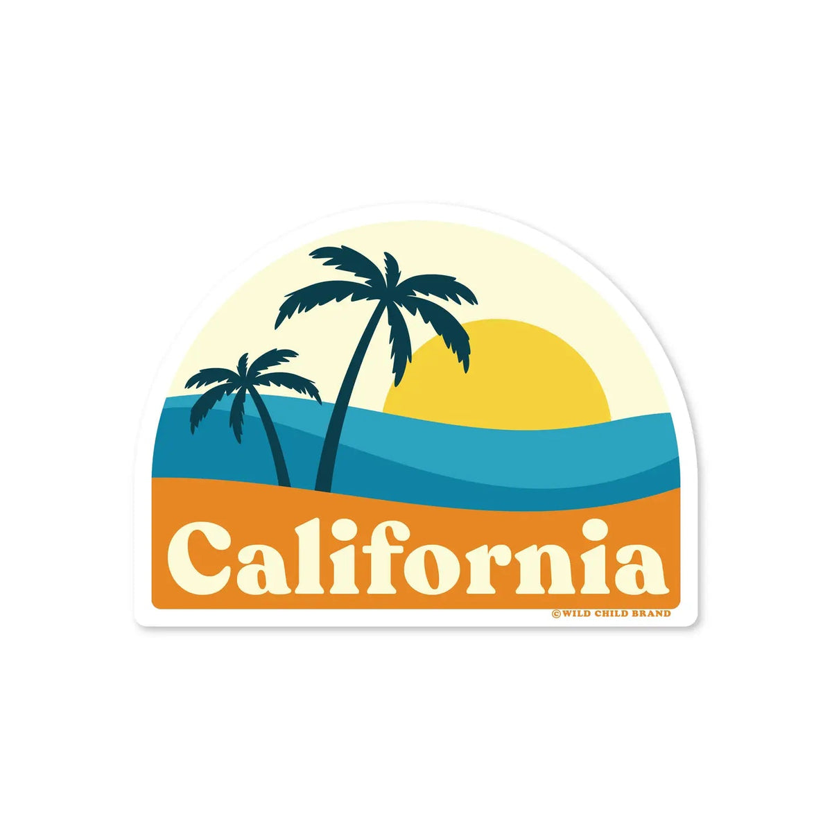 Wild Child Stickers - The Riviera Towel Company