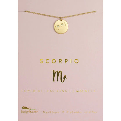 Zodiac Necklace - The Riviera Towel Company