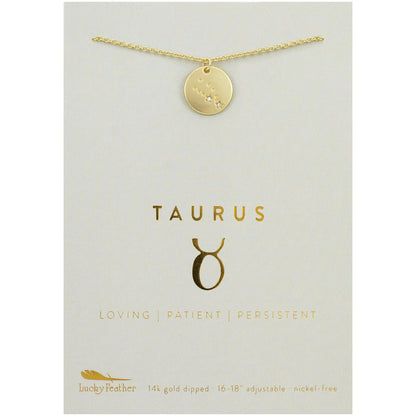 Zodiac Necklace - The Riviera Towel Company