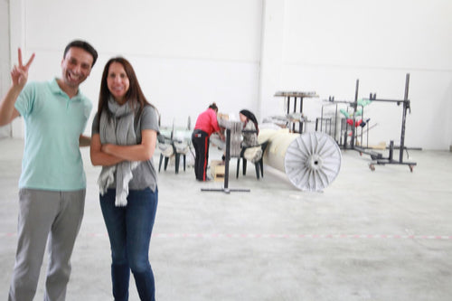 On the factory floor with our production partner